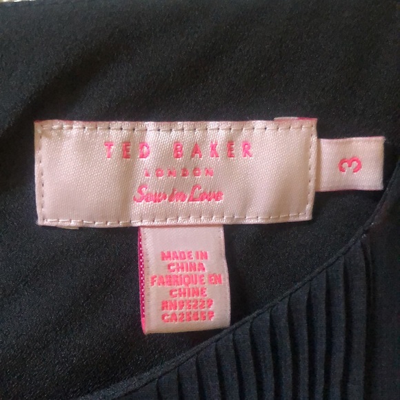 Ted Baker pleated front blouse - Picture 8 of 11